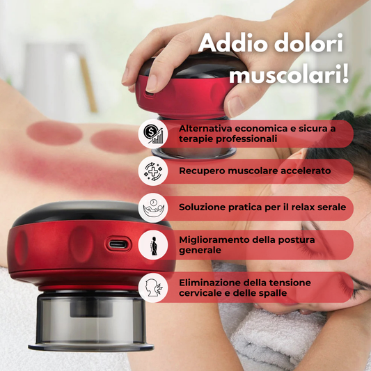 Relievio Pro™ | Massaggiatore Smart per Sollievo Muscolare